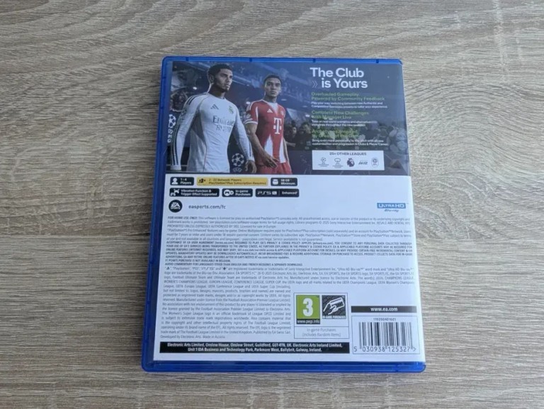 Объявление EA Sports FC 26 (PS5) Blu-ray Б/У