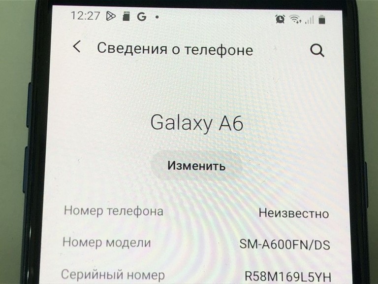Оголошення Samsung sm-a600fn galaxy a6 duos Б/У