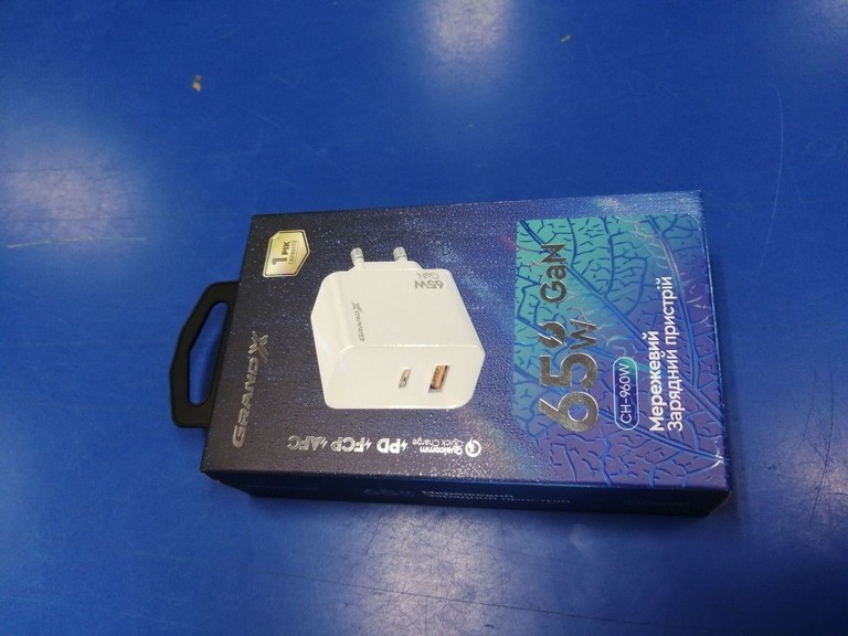 Дешево Grand-X ch-960w usb-а+type-c з ломбарду