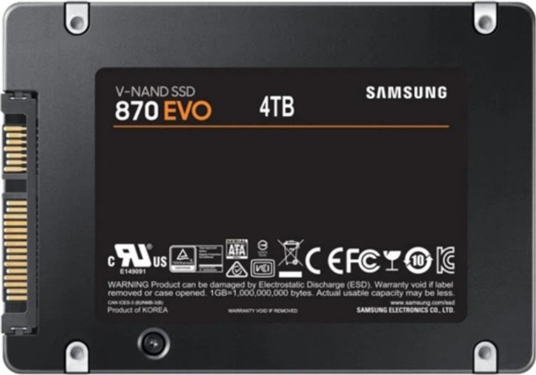 Объявление Samsung 870 EVO 4 TB (MZ-77E4T0B) Б/У