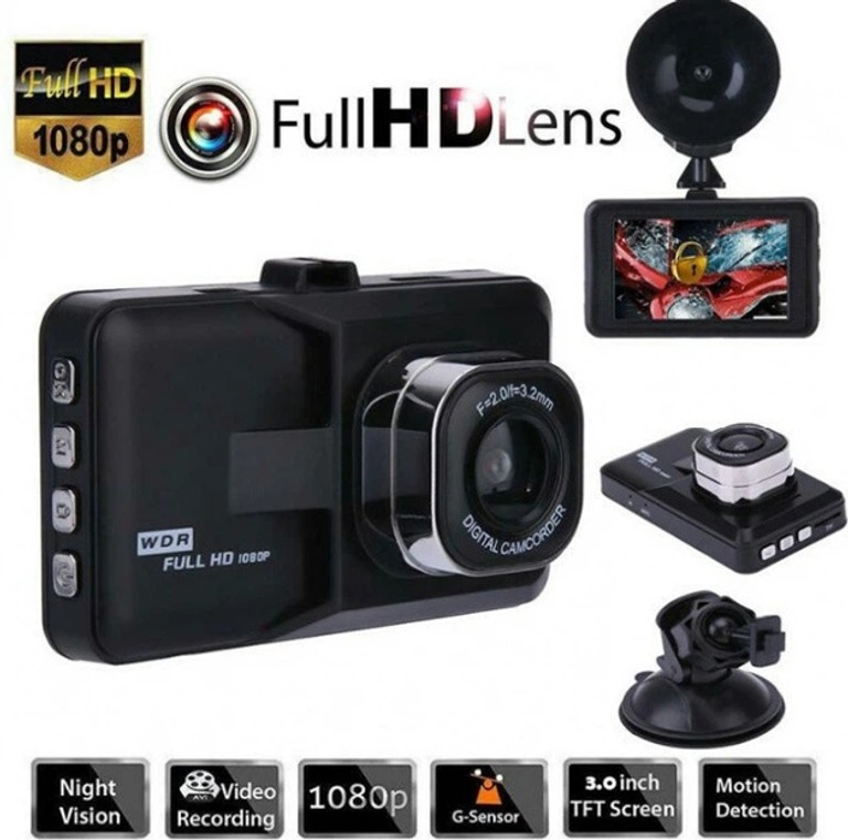 Объявление Q06 Full HD 1080p, 3.0", 170°, G-сенсор, металевий корпус Б/У