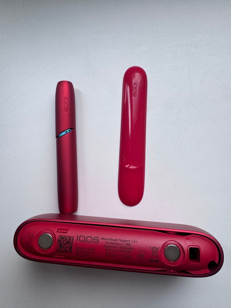 Оголошення iQOS 3 DUO, красный Б/У