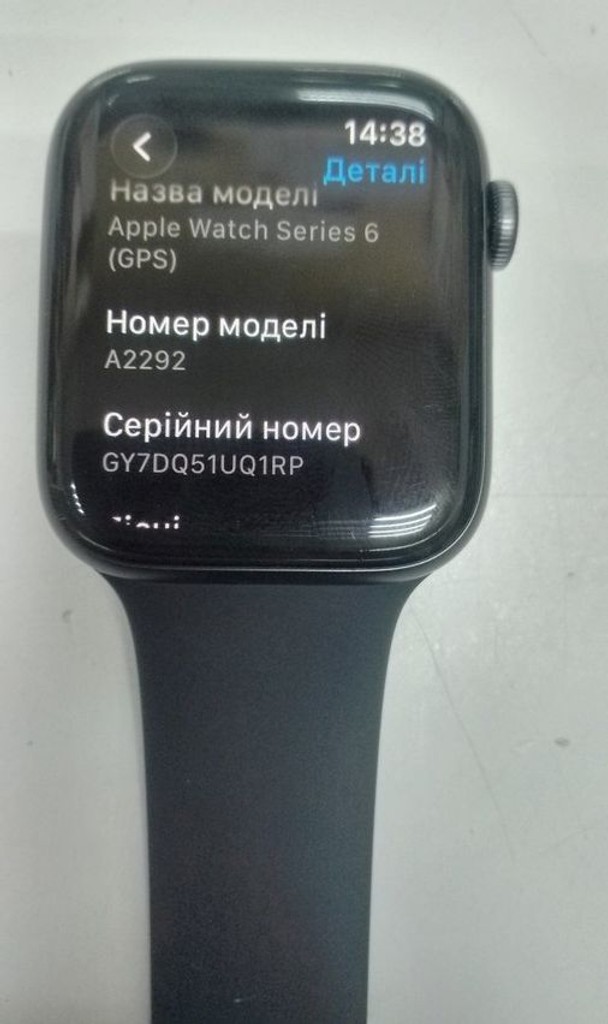 Apple watch series 6 gps 44mm aluminum case Код:01-201158322. Зображення 7