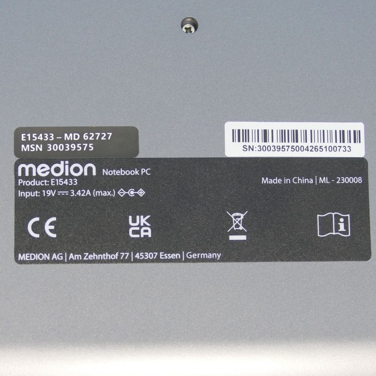 MEDION 15.6" i5-13gen / 32GB RAM / 1TB SSD. • Швидкісний • Ідеал з Європи. Код:null. Изображение 9