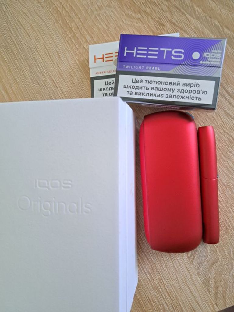 Объявление IQOS ORIGINALS DUO Червоний (DK002957.00) Б/У