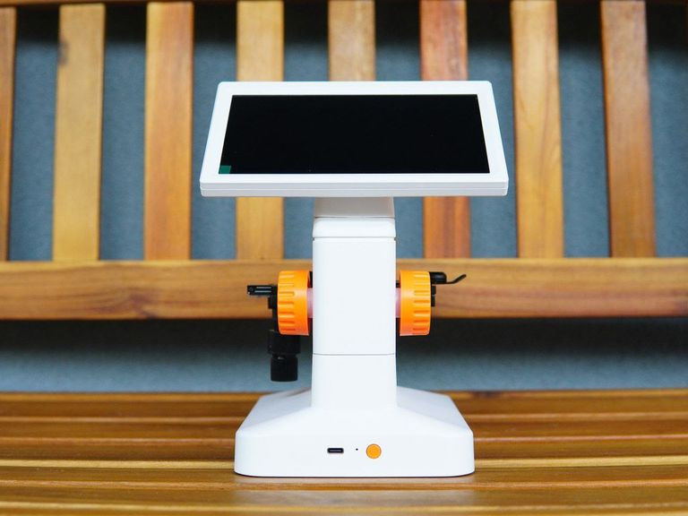 Мікроскоп MT3-2 для дітей та дорослих, цифровий мікроскоп 40X-1200X із 7-дюймовим екраном, професійною металевою 3D-платформою. Код:null. Зображення 4