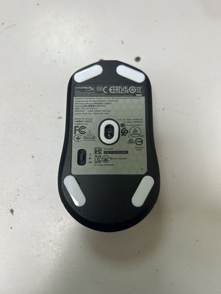 Дешиво Hyperx Pulsefire Haste 2 Core Wireless Black (8R2E6AA) с ломбарда