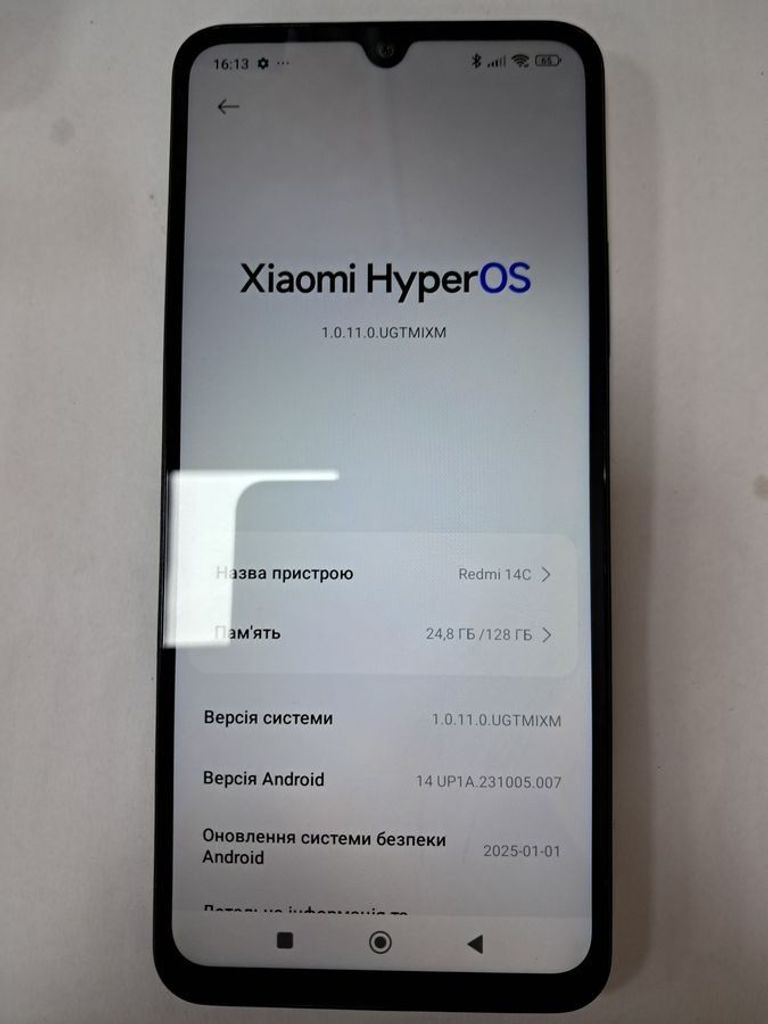 Объявление Xiaomi redmi 14c 4/128gb Б/У