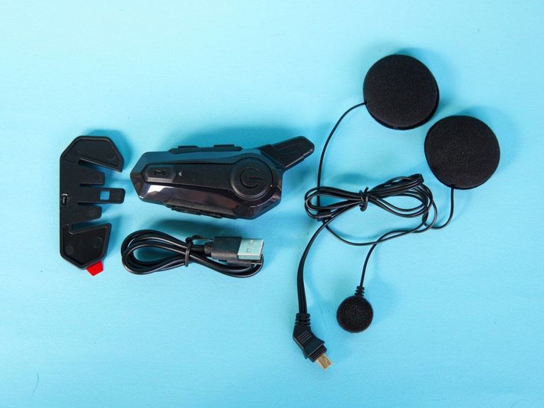 Дешиво Bluetooth мотогарнітура Q Sound Moto CVC E1 інтерком 1000м (Hard) Новий. с ломбарда