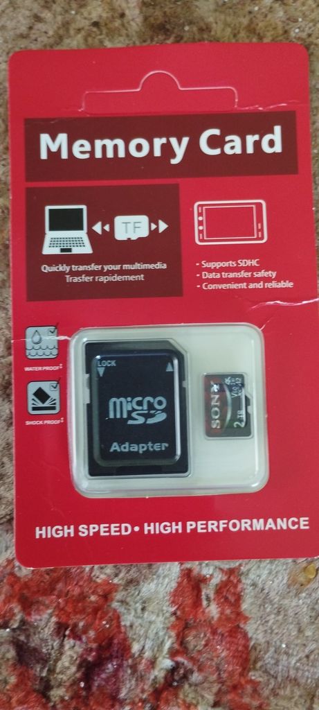 Купить Memory card sony 2TB.V60 .A2. (10) Б/У