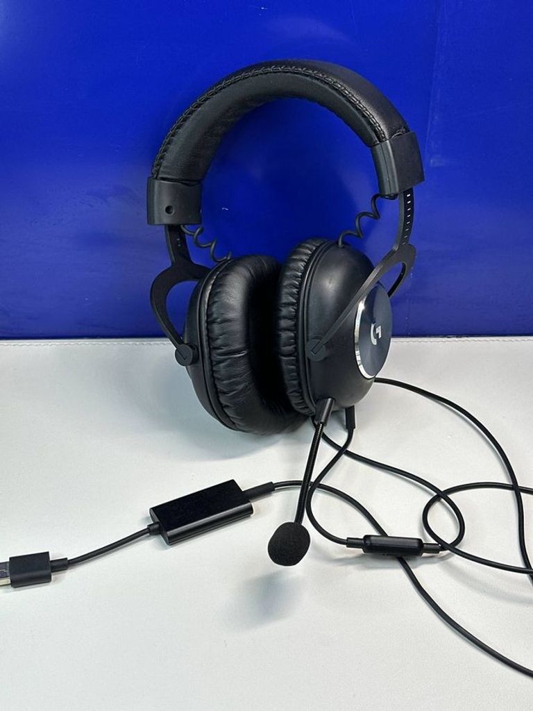 Купити Logitech g pro x gaming headset black 981-000818 Б/У