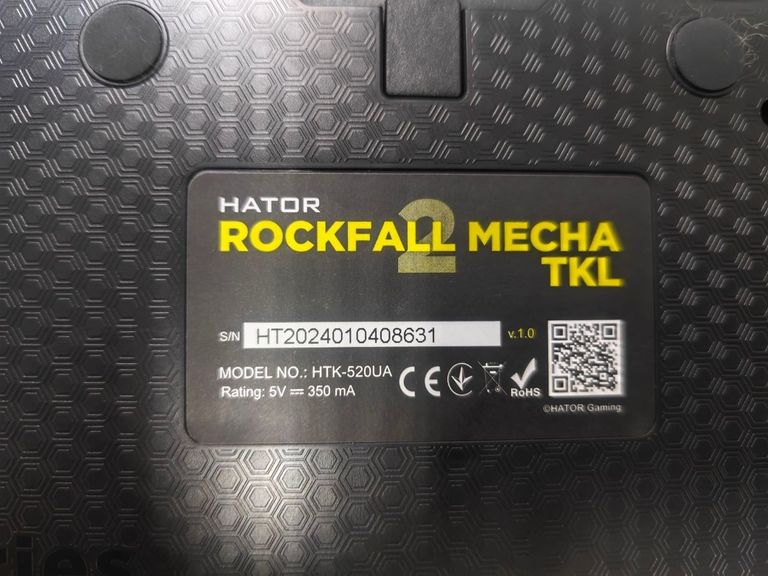 Hator rockfall 2 mecha tkl htk-521 Код:01-200779580. Изображение 6