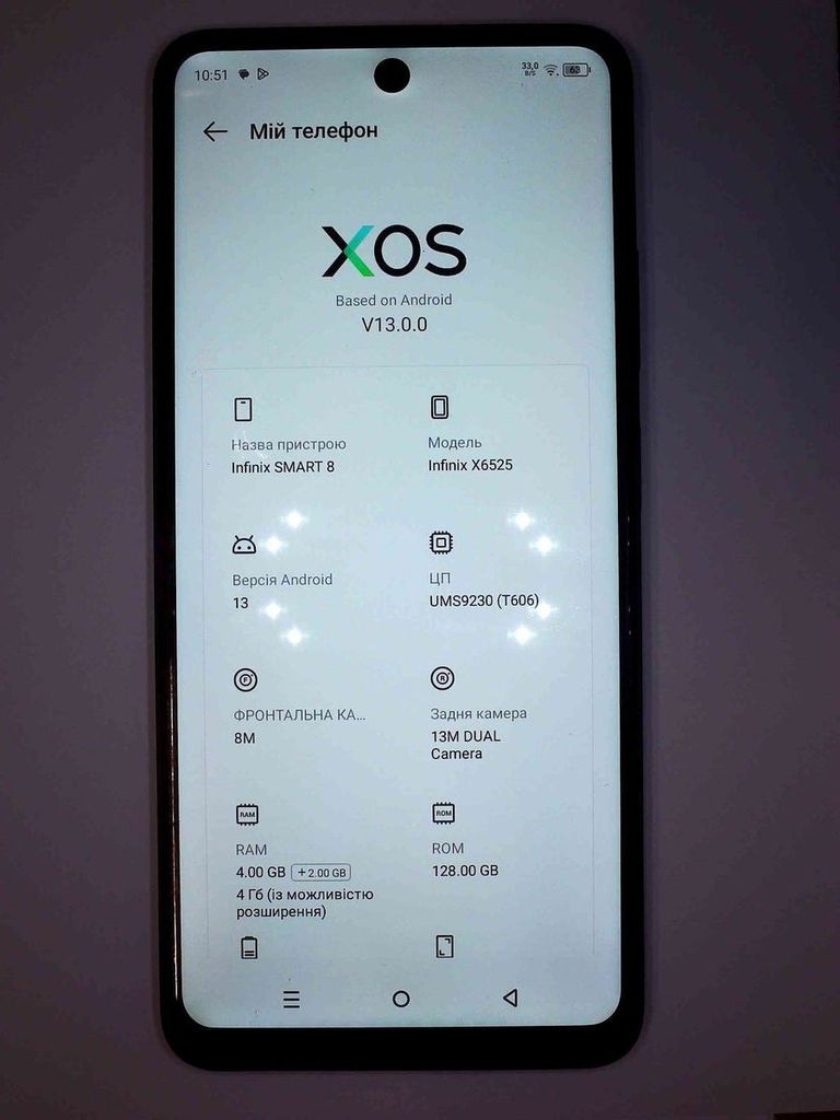 Дешиво Infinix smart 8 x6525 4/128gb с ломбарда