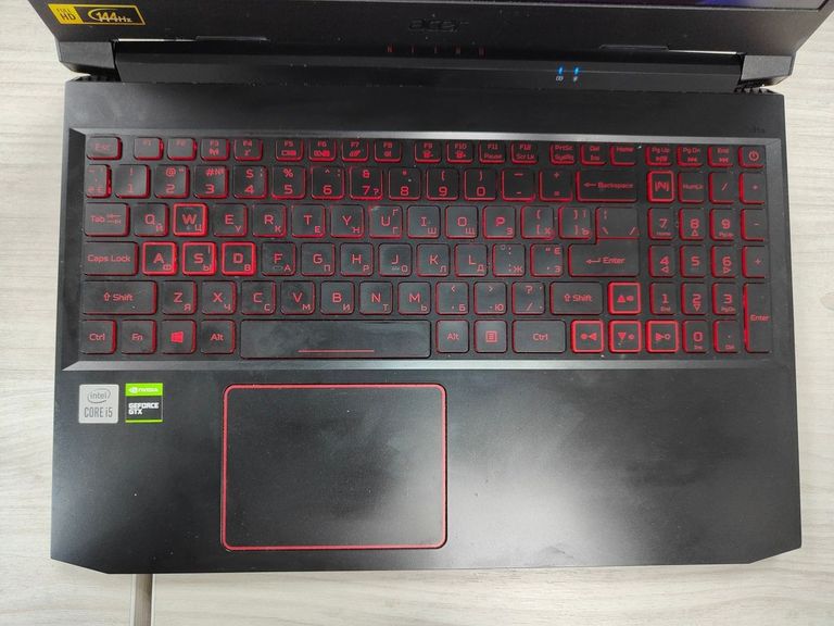 Оголошення Acer 15/core i5-10300h ddr4/16gb ddr4/hdd *відсутній/ssd 800 gb/geforce gtx1650 4gb Б/У