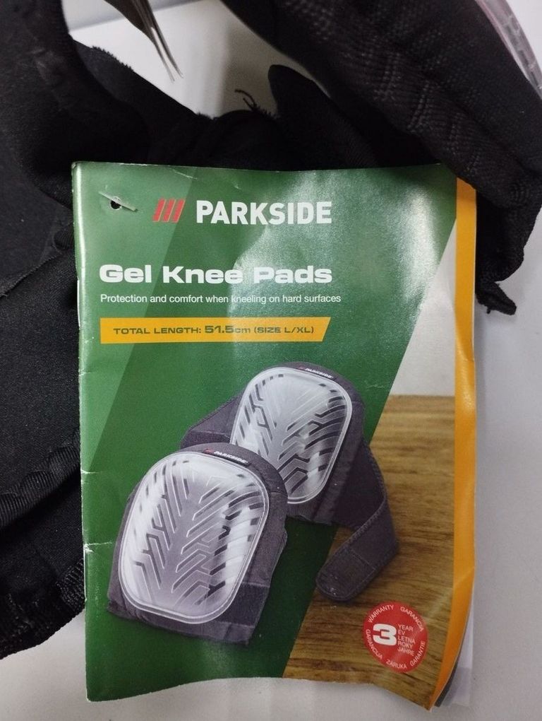 Оголошення Parkside наколінники гелеві будівельні Б/У