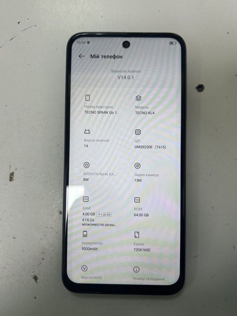 Купити Tecno spark go 1 kl4 4/64gb Б/У