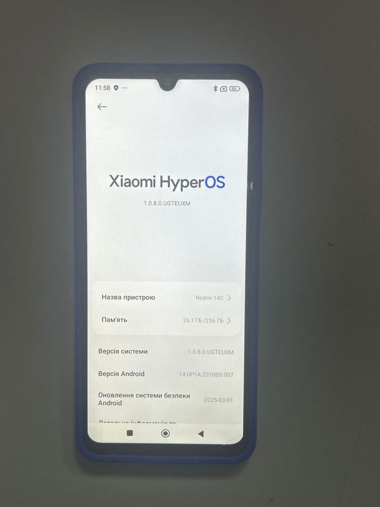 Купити Xiaomi redmi 14c 8/256gb Б/У