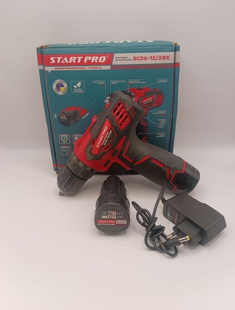 Купити Start Pro scd6-12/2 dfr 2акб зп Б/У