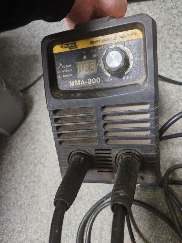 Оголошення Kaiser welding MMA-300 Home Line Б/У