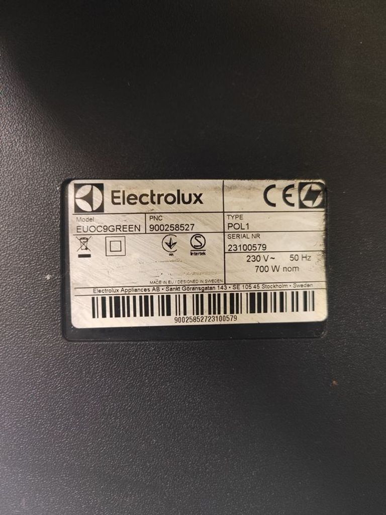 Оголошення Electrolux EUOC9GREEN Б/У
