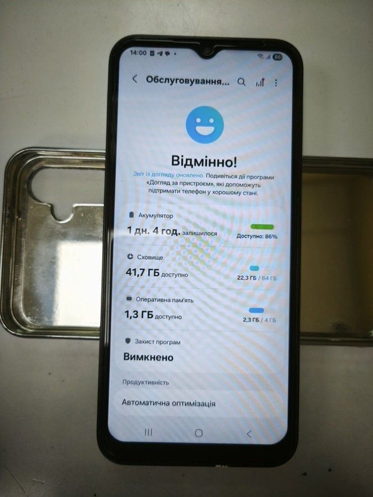 Объявление Samsung galaxy a14 sm-a145r 4/64gb Б/У