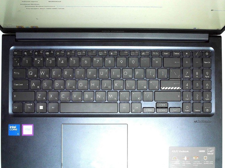 Купить Asus 15/core 5 120u ddr5/16gb ddr5/hdd *відсутній/ssd 512 gb/*інтегрована Б/У