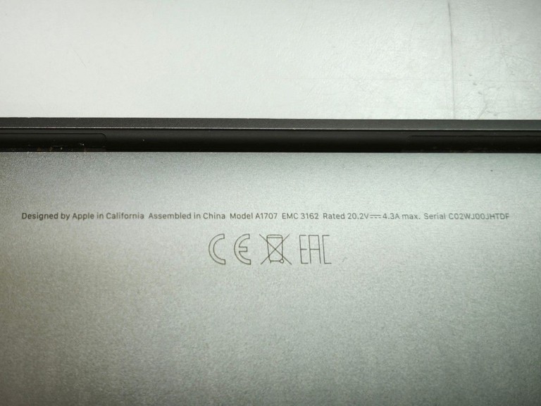 Розпродаж Apple macbook pro a1708 / екр13.3" / core i7 2.5 ghz/ ram 8gb / ssd256gb/ iris graphics 640 1535mb, продавець Техноскарб