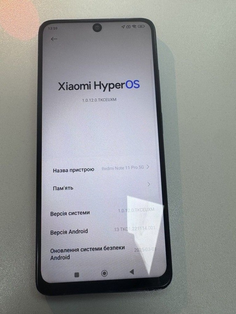 Купити Xiaomi redmi note 11 pro 5g 6/128gb Б/У
