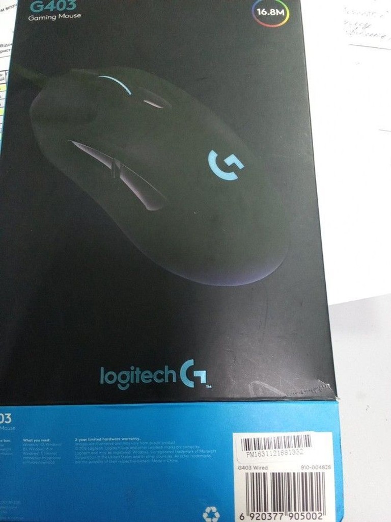 Дешиво Logitech G403 Hero Black (910-005632, 910-005630) с ломбарда