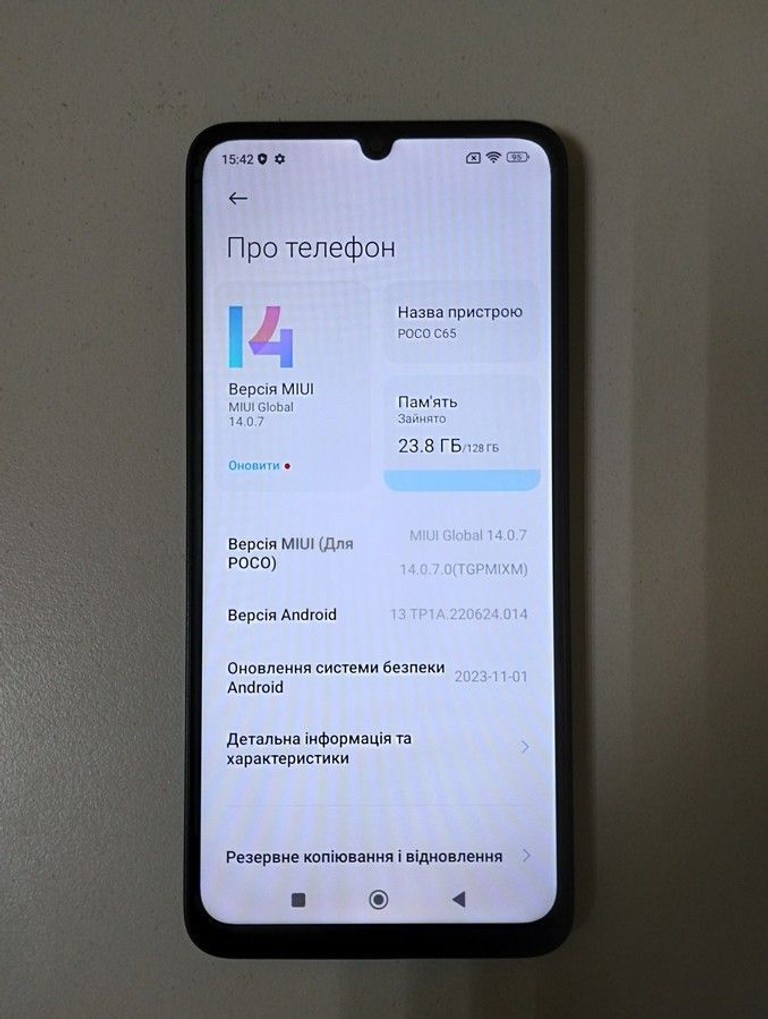 Розпродаж Poco C65 6/128GB Black, продавець Техноскарб