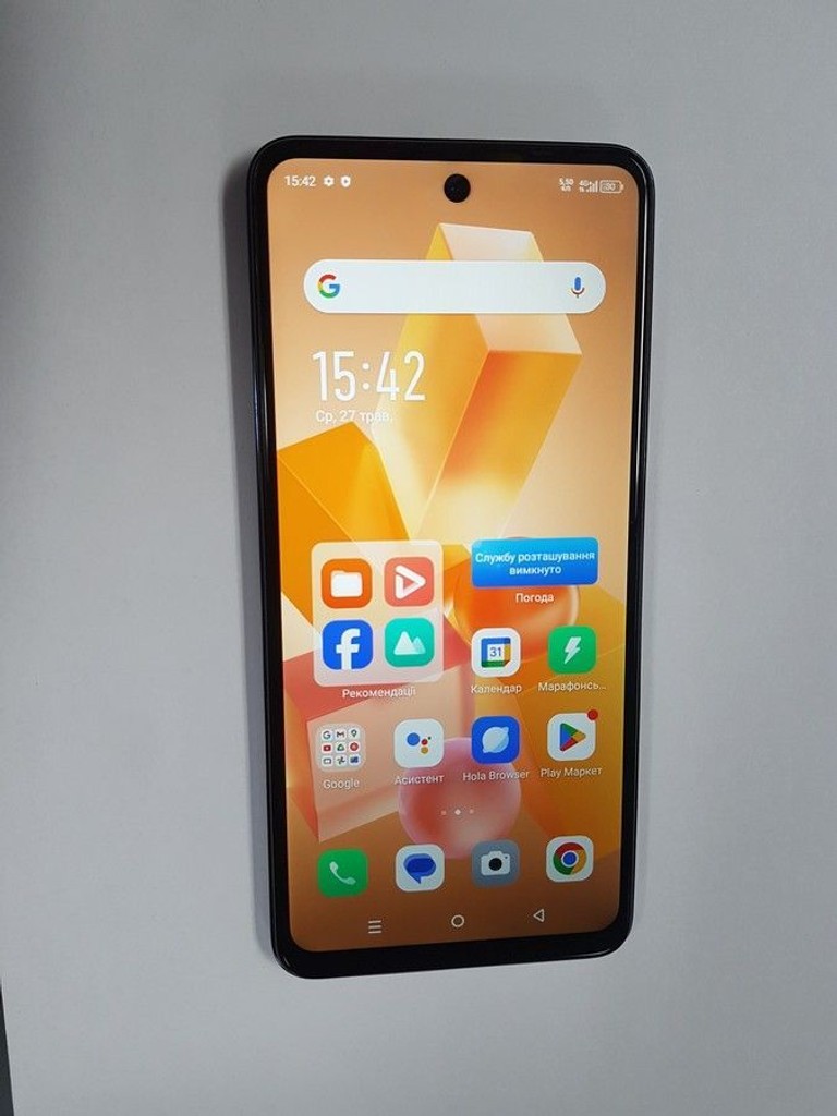 Оголошення Infinix hot 40i x6528b 4/128gb Б/У
