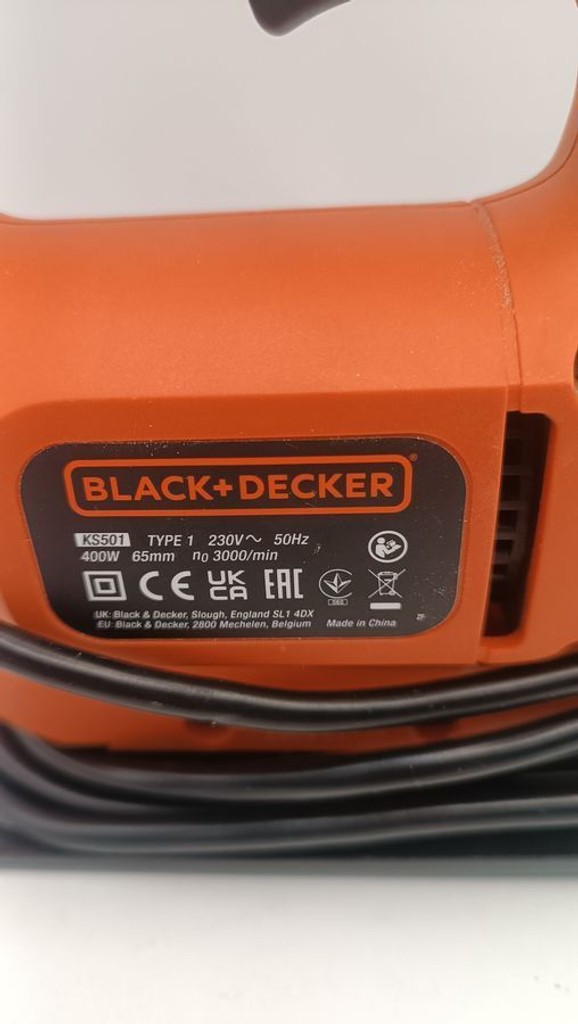 Объявление Black&Decker ks501 Б/У