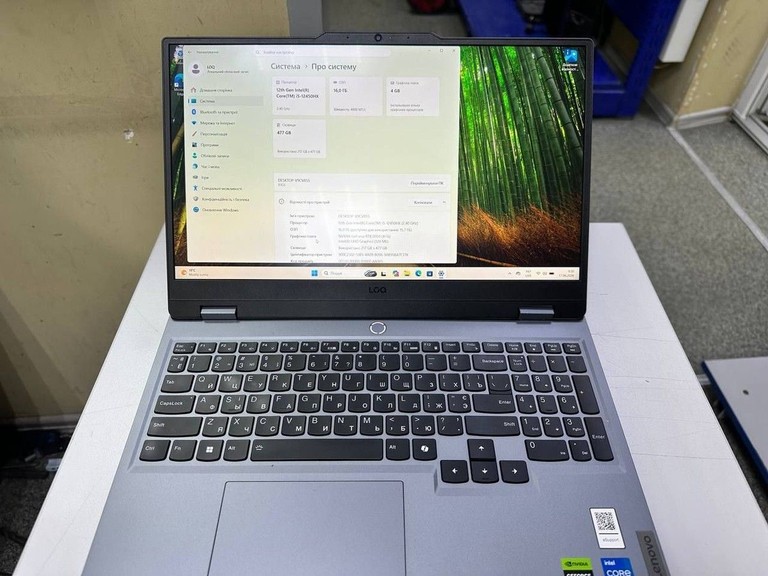 Купить Lenovo 15/core i5-12450hx ddr5/16gb ddr5/hdd *відсутній/ssd 512 gb/geforce rtx2050 4gb Б/У