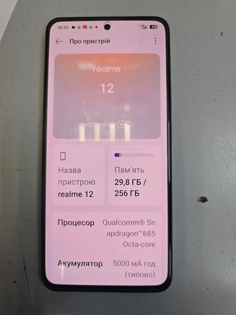 Купить Realme 12 4g 8/256gb Б/У