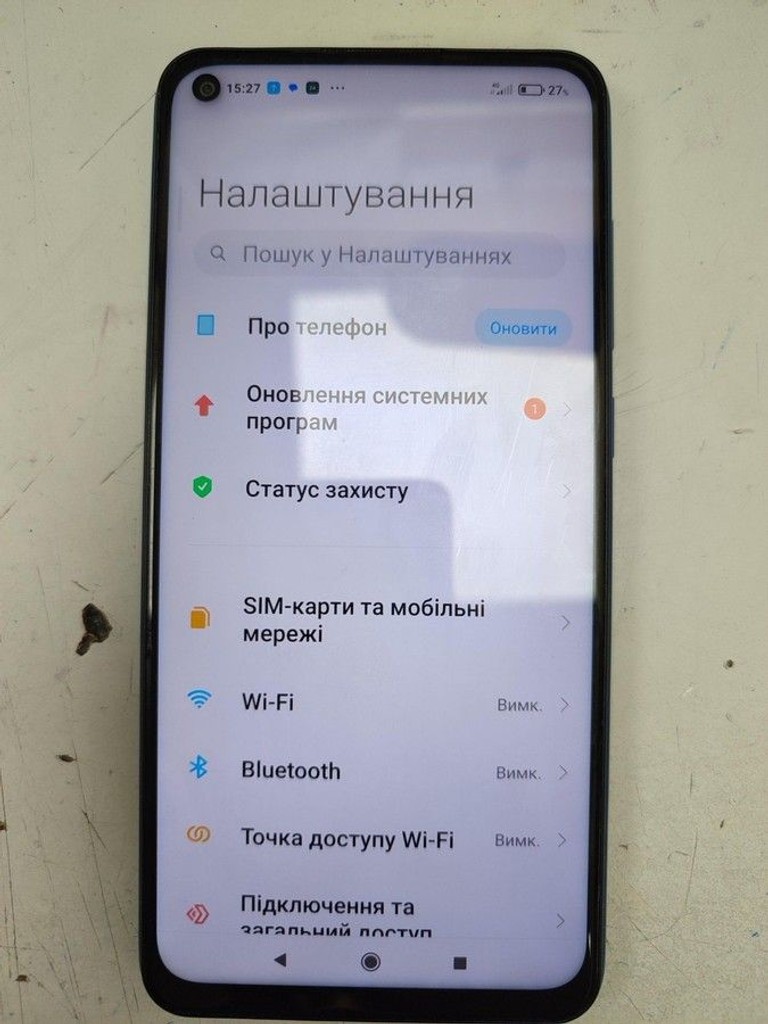 Объявление Xiaomi redmi note 9 3/64gb Б/У