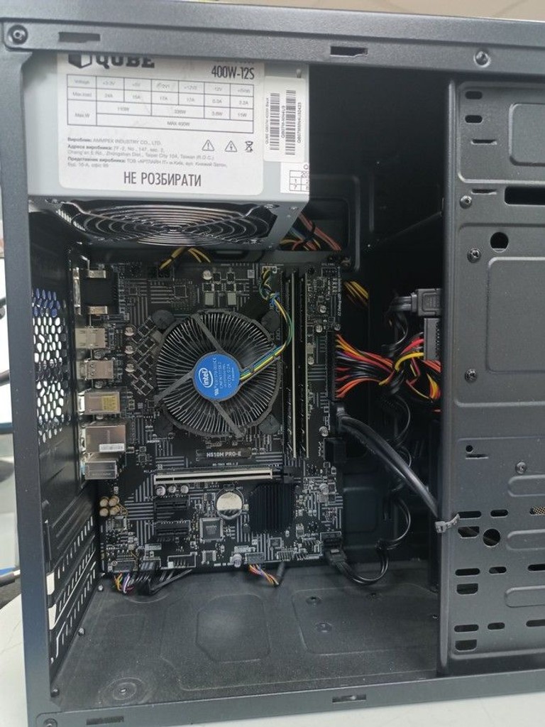 Дешево Пк intel core i5-11400/ram 16 gb/hdd відсутній+відсутній/ssd 120 gb/інтегрована з ломбарду