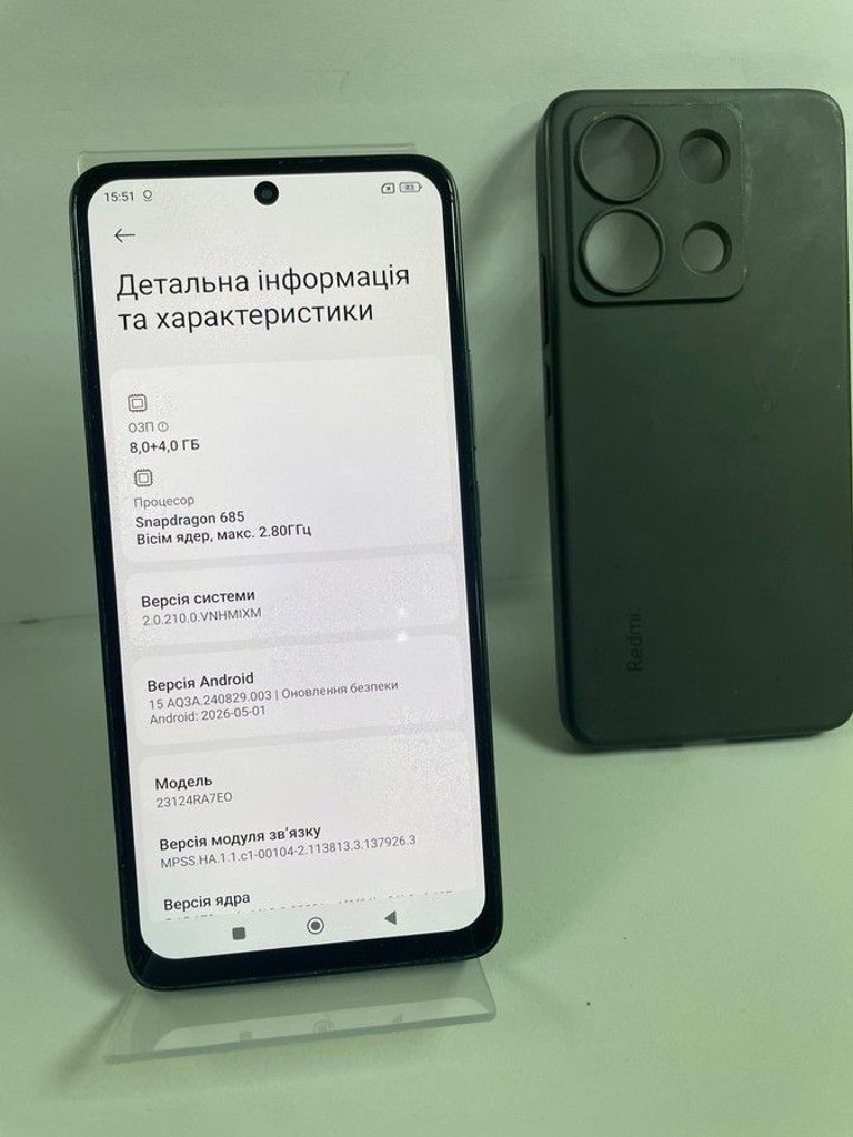 Дешево Xiaomi redmi note 13 5g 8/256gb з ломбарду
