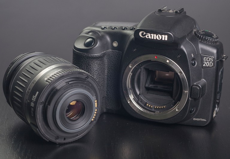 Объявление Canon 20D+EF-S 18-55mm Б/У
