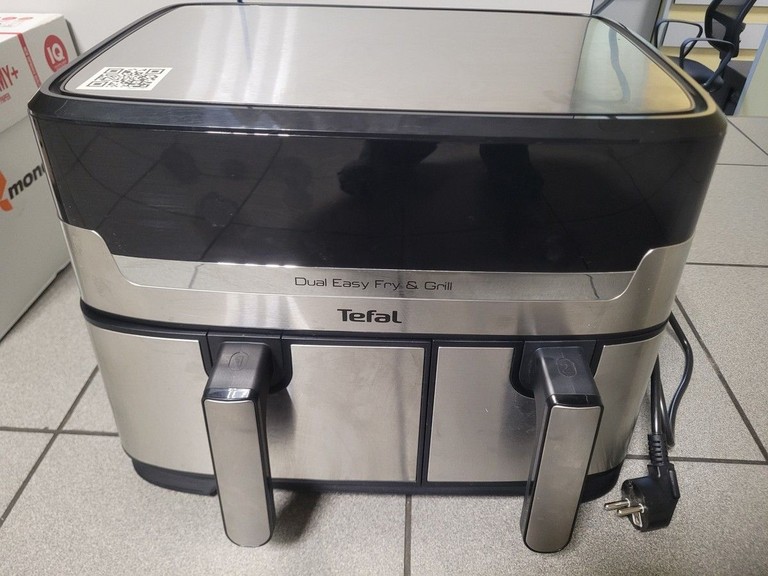 Купить Tefal Dual Easy Fry & Grill Air Fryer EY905D10 Б/У