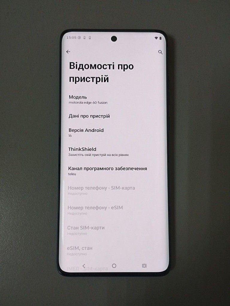 Motorola moto edge 60 fusion 8/256gb Код:01-201030519. Зображення 5