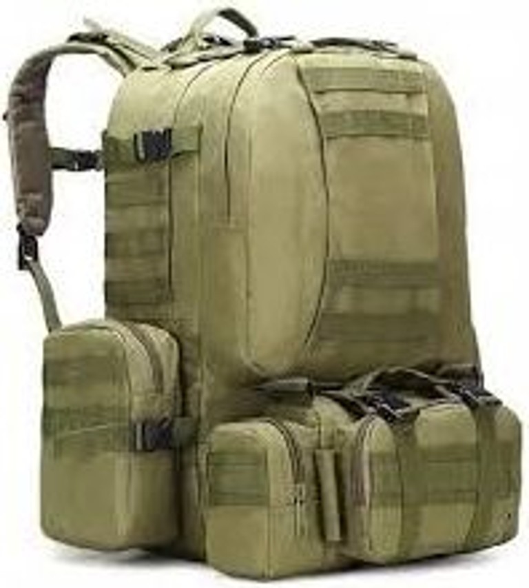 Оголошення Backpack 4в1 для кемпінгу, пішого туризму, альпінізму 50 л Б/У