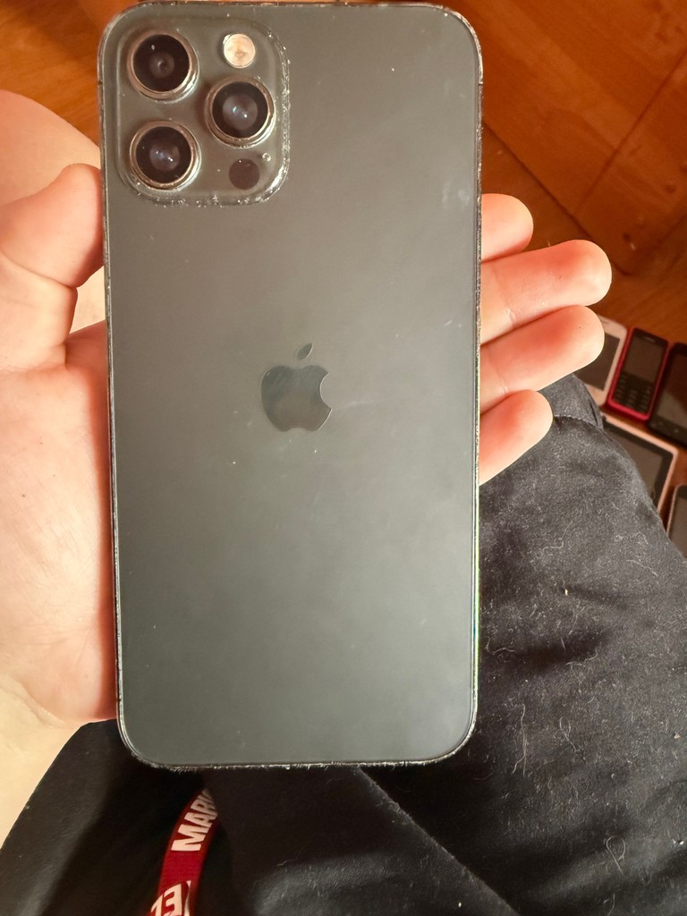Оголошення Apple iPhone 12 Pro Max Graphite Dual Sim 128GB (MGC03) Б/У