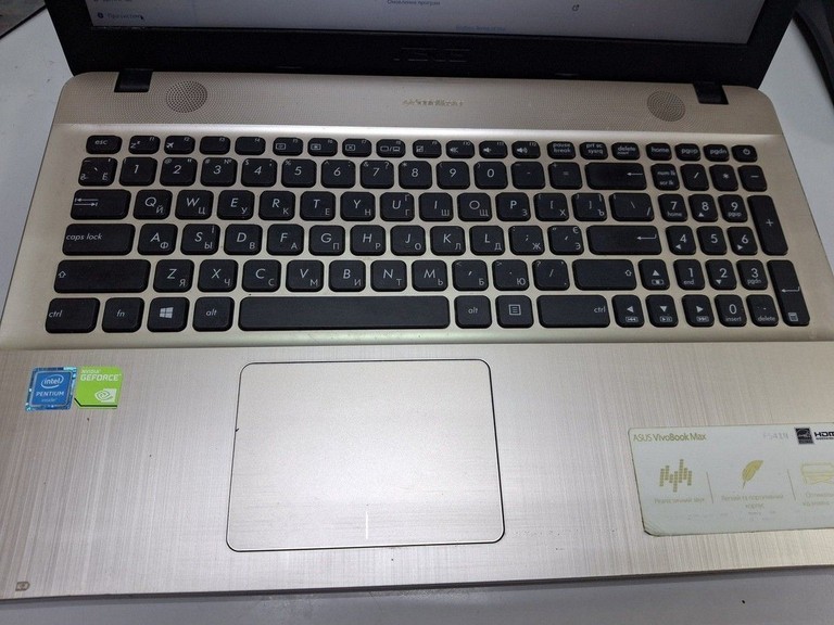 Оголошення Asus 15/pentium n4200 ddr3/4gb ddr2/hdd 1000 gb/ssd *відсутній/*інтегрована Б/У