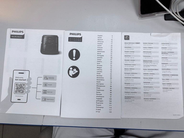 Philips Airfryer NA231/00 Код:01-201106806. Изображение 10