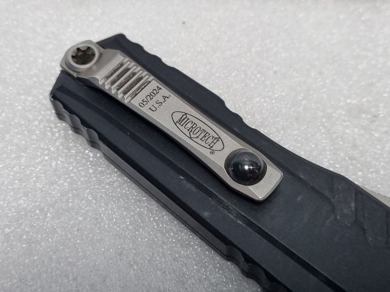 Розпродаж Microtech Cypher II Double Edge Stonewash Standard Black (1242-10), продавець Техноскарб
