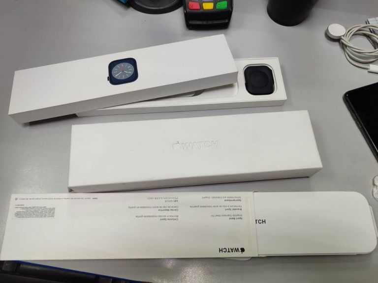 Apple watch series 8 gps + cellular aluminium case 45mm Код:01-200236026. Изображение 8