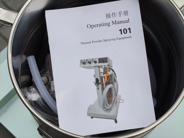 Високоефективна Машина для порошкового фарбування VEVOR WX-101. 40Вт. 50л. Електростатичне розпилення порошкової фарби. Система  Код:null. Зображення 5