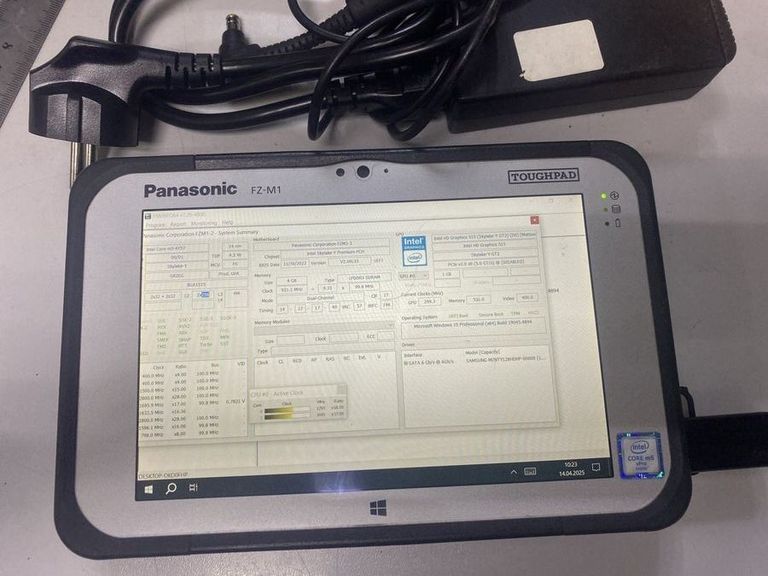 Купить Panasonic fz-m1/core m5-6y57 1.10ghz/ram4gb/ssd128gbgb/intel graphics 515 Б/У