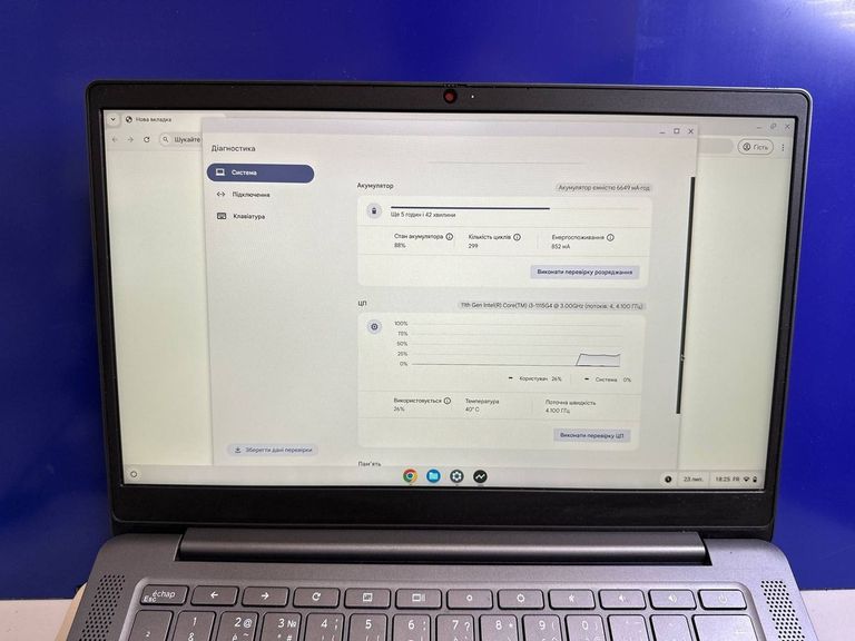 Розпродаж Lenovo 14/core i3-1115g4 ddr4/8gb ddr4/ssd 256 gb/*інтегрована, продавець Техноскарб