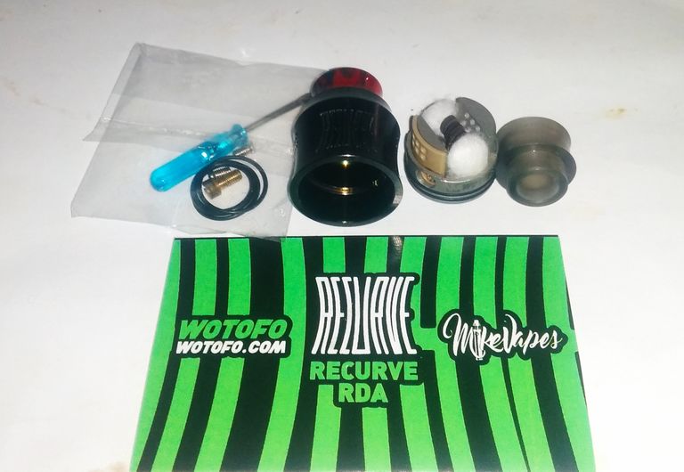 OverLord Wotofo Recurve RDA. Sony (LiitoKala) VTC 5A 2600 mAh 35A Код:null. Изображение 5